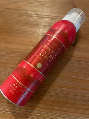 Bath & Body Works Winter Candy Apple Shimmer Fizz Body Lotion
